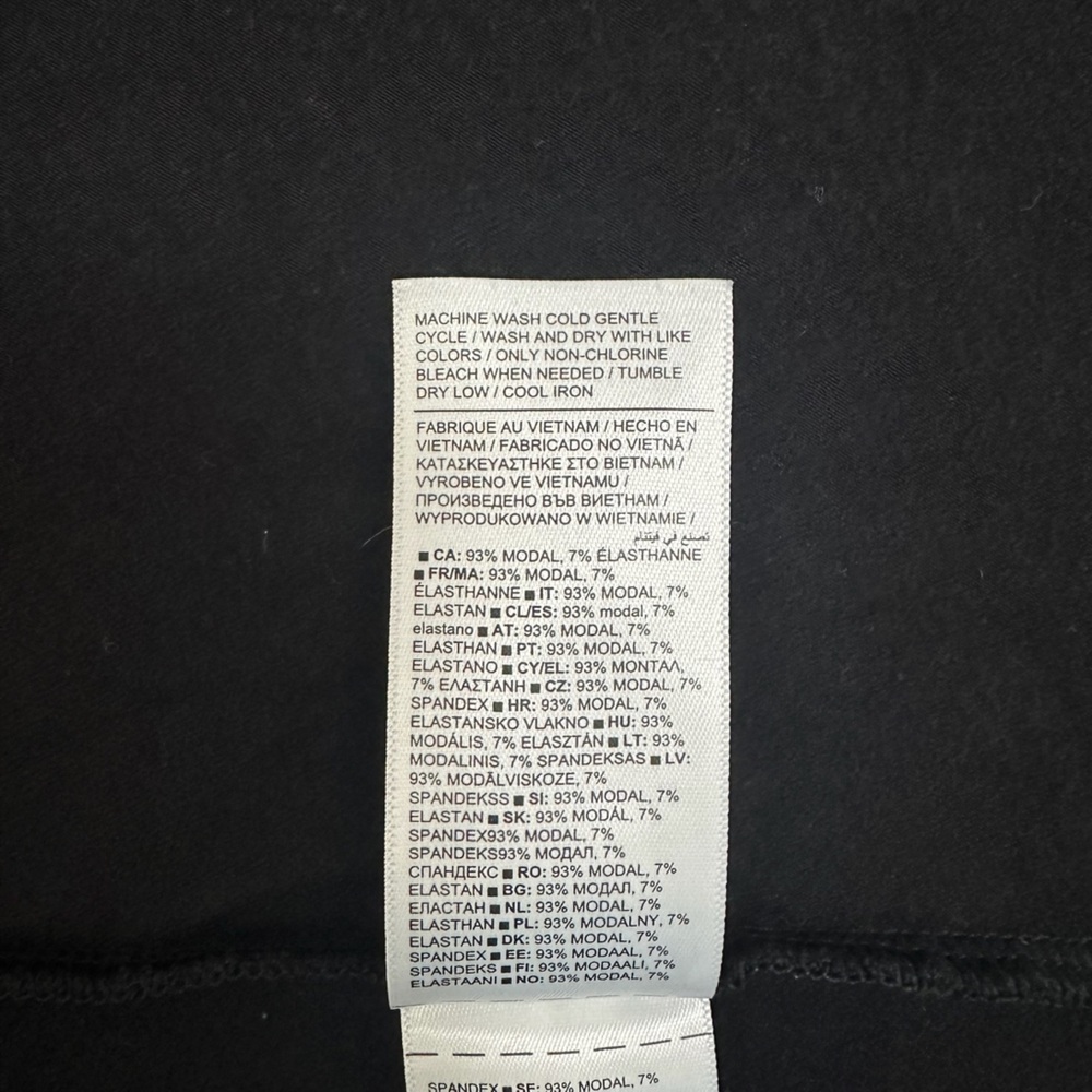 Athleta Santorini Thera Dress in Black Size Medium Minimalist - Picture 8 of 10